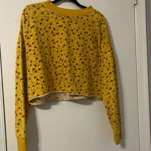 COLSIE BY TARGET Yellow Red Copped Top XL